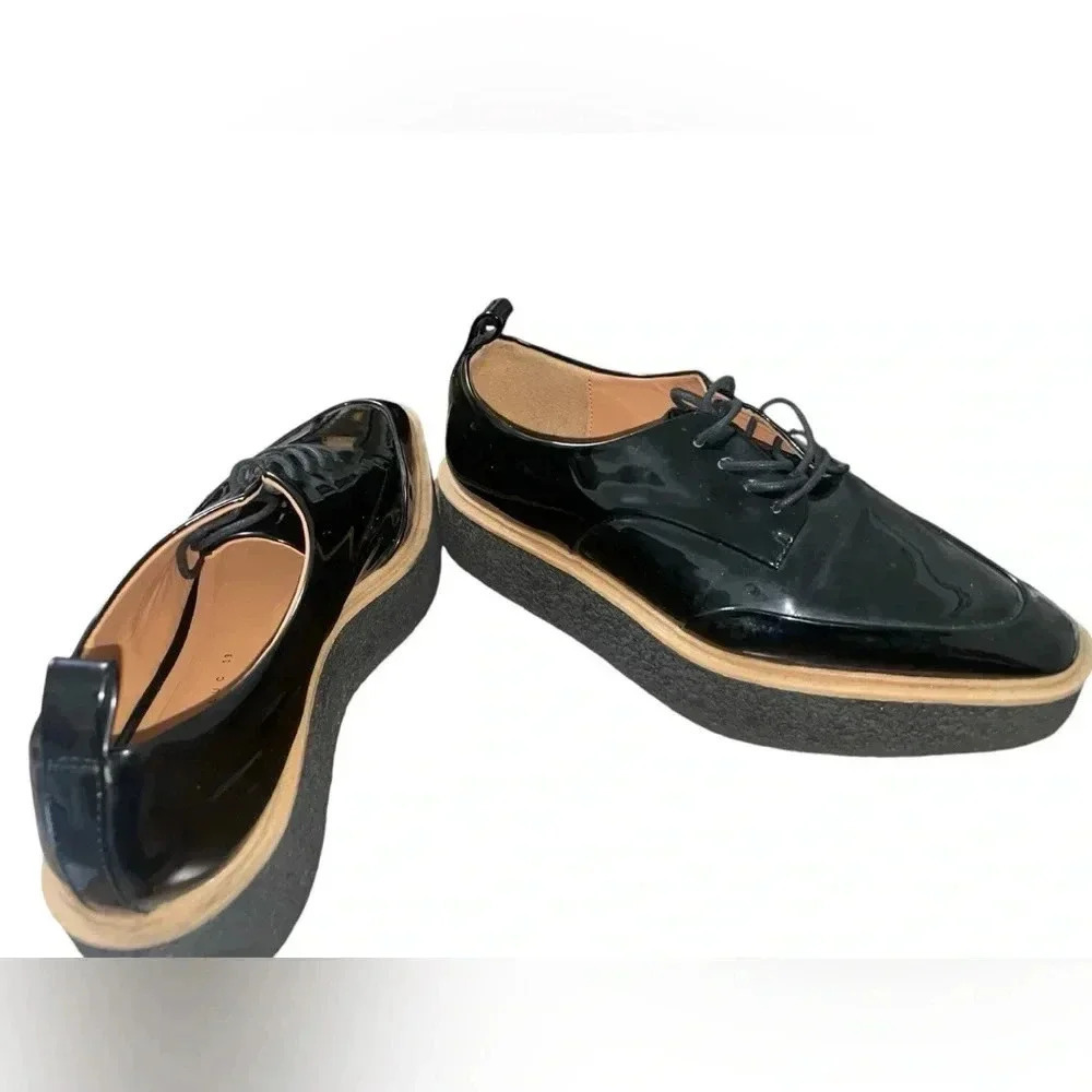 Zara Patent Platform Loafer - Picture 3 of 4
